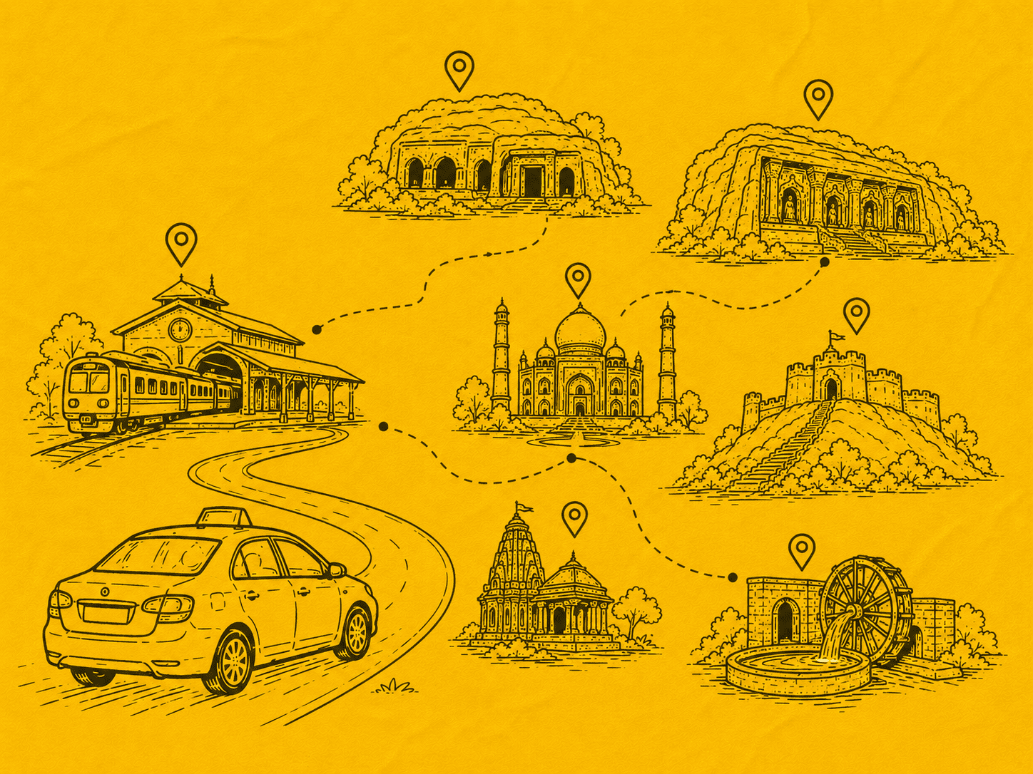 Ajanta Ellora Cab Near Airport Aurangabad – Which Taxi Service is Best for Tourists?